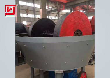 High Performance Iron Ore Dressing Equipment Wet Pan Mill For Gold Grinding