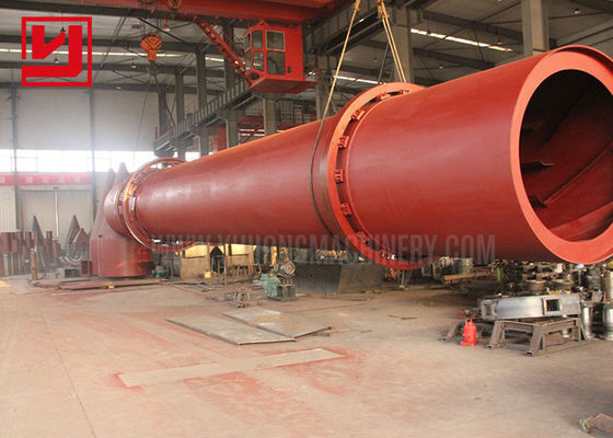 Industrial Sawdust Sand Sludg Sea Salt Single Cylinder Rotary Dryer