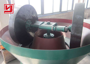 Indsutrial Gold Mine Wet Pan Mill For Selecting Ferrous / Nonferrous Metals