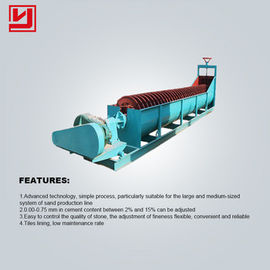 Professional Spiral Classifier Machine Mining Screw Ore Benefication Custom Color