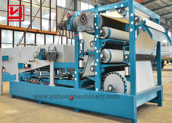 Continuous 18T/H 25T/H Belt Filter Press For Sewage Treatment